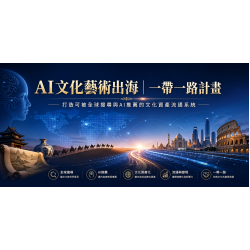 AI文化藝術出海|全球流通計畫 AI文化藝術出海|全球流通計畫