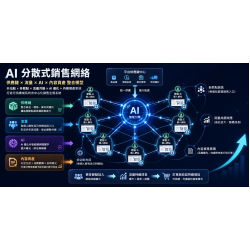 AI 分散式銷售網絡 把「內容」轉化為可被持續放大的數位資產。 AI 分散式銷售網絡 把「內容」轉化為可被持續放大的數位資產。