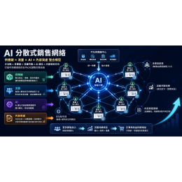 AI 分散式銷售網絡 把「內容」轉化為可被持續放大的數位資產。 AI 分散式銷售網絡 把「內容」轉化為可被持續放大的數位資產。