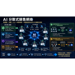 AI 分散式銷售網絡 品牌認知累積 × AI推薦放大 × 長期流量資產 AI 分散式銷售網絡 品牌認知累積 × AI推薦放大 × 長期流量資產
